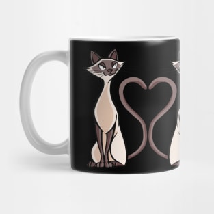 Perserkatzen Shirt siamesische Katze Mug